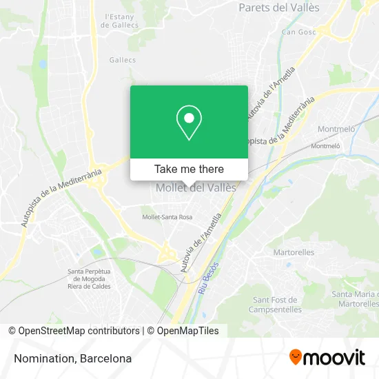 Nomination map