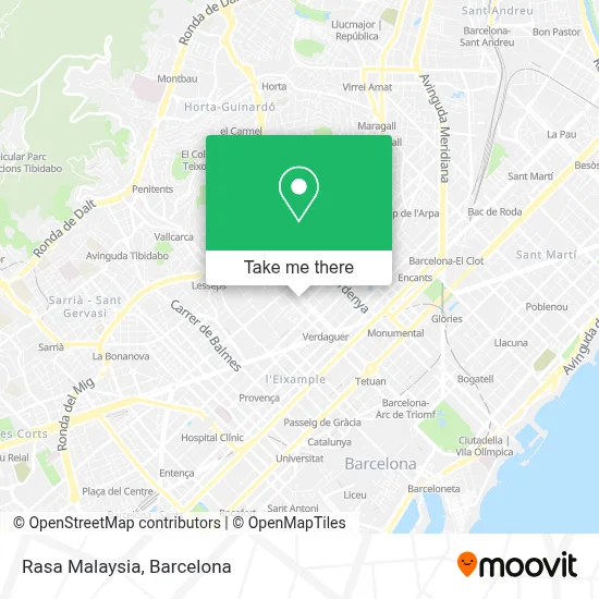 Rasa Malaysia map