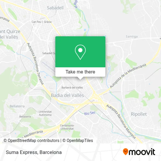 Suma Express map