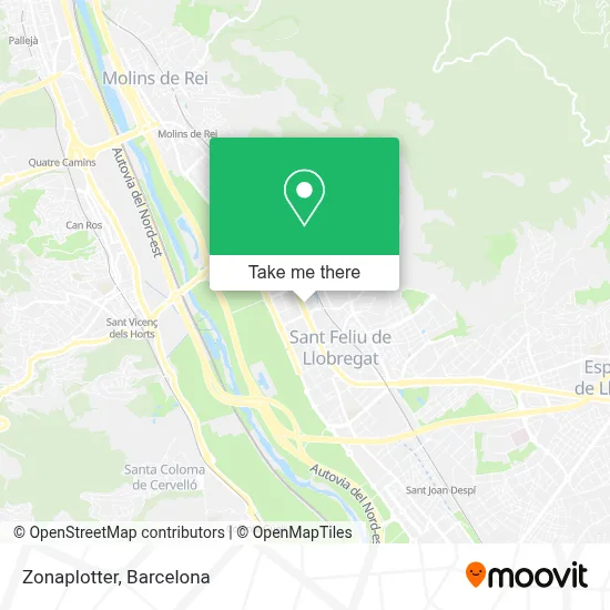 Zonaplotter map