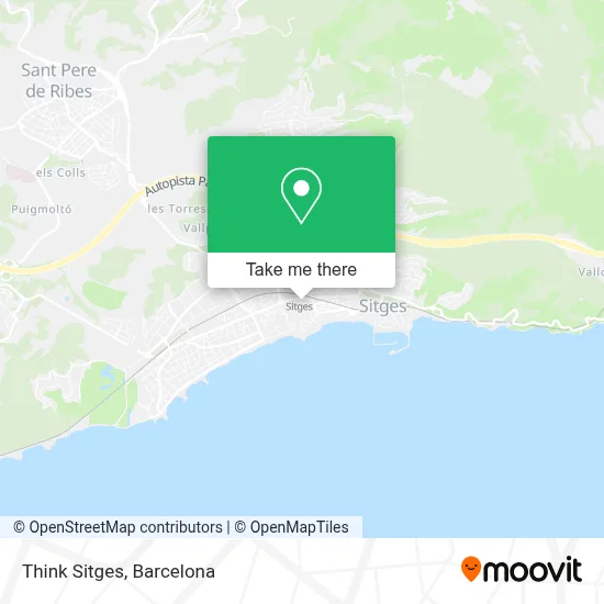 Think Sitges map