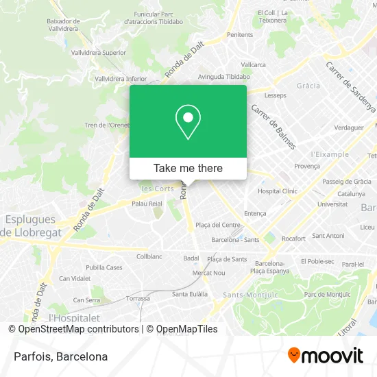 Parfois map