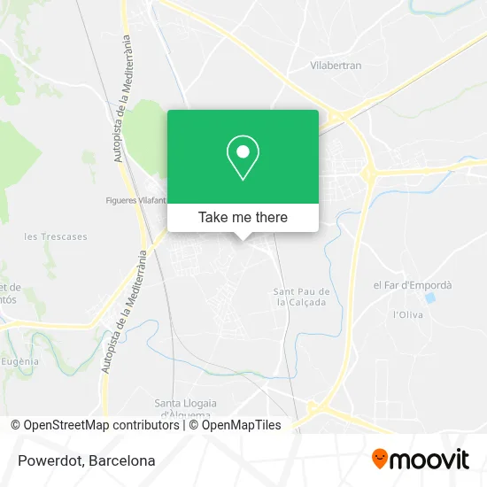 Powerdot map