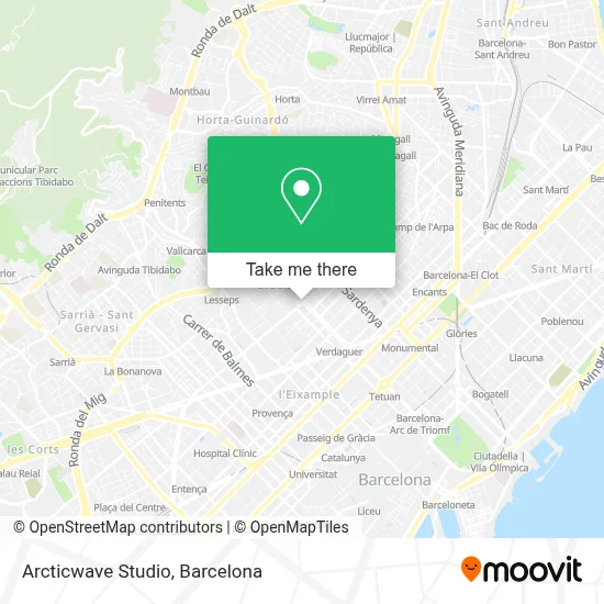 Arcticwave Studio map
