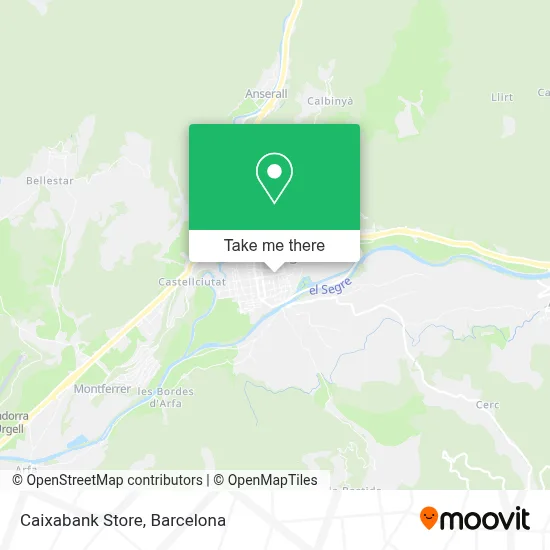 Caixabank Store map