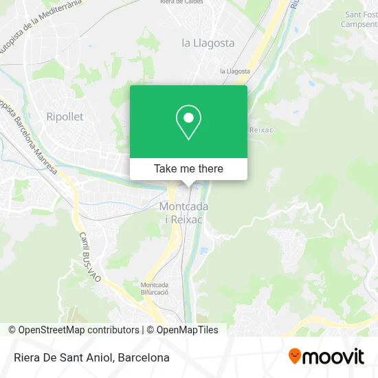 Riera De Sant Aniol map