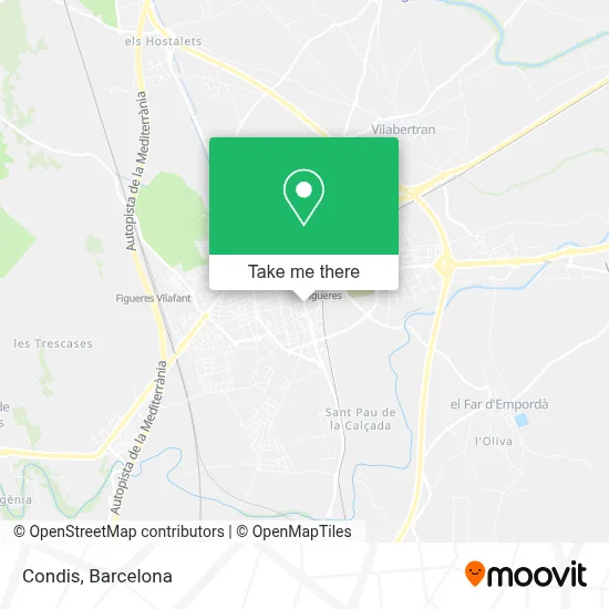 Condis map