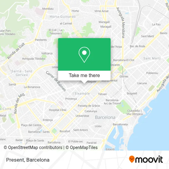 Presente map