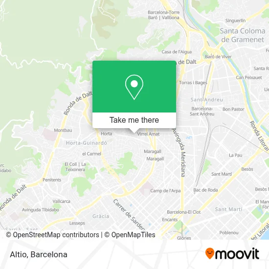 Altio map