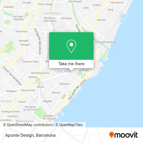 Aponte Design map