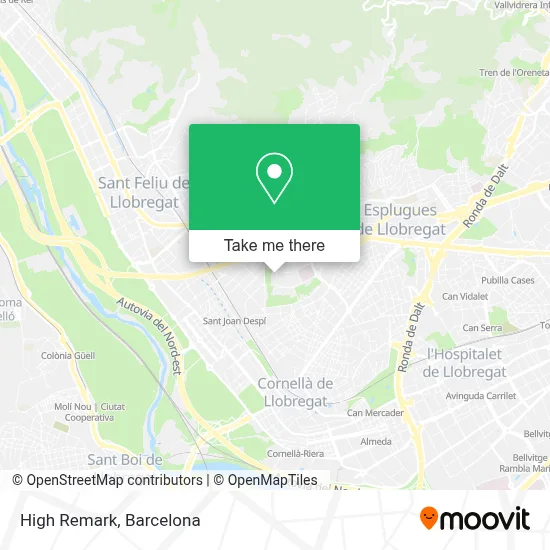High Remark map