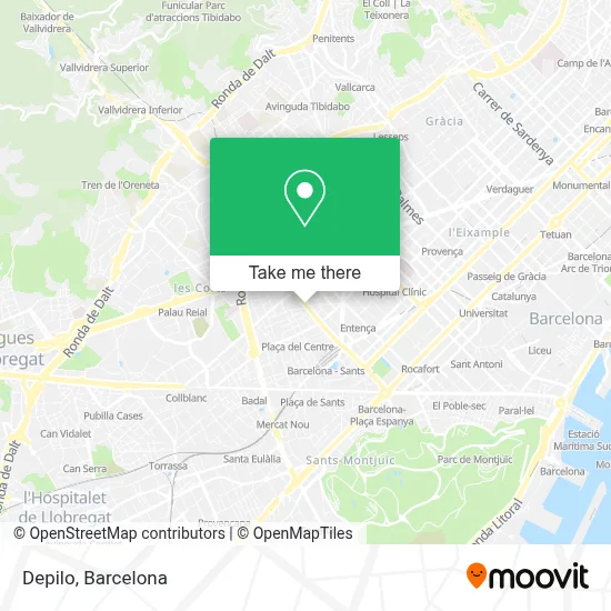 Depilo map