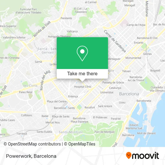 Powerwork map
