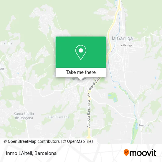 Inmo L'Altell map