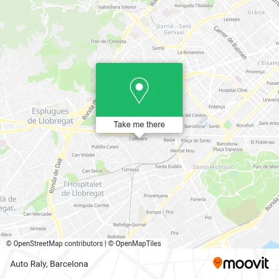 Auto Raly map