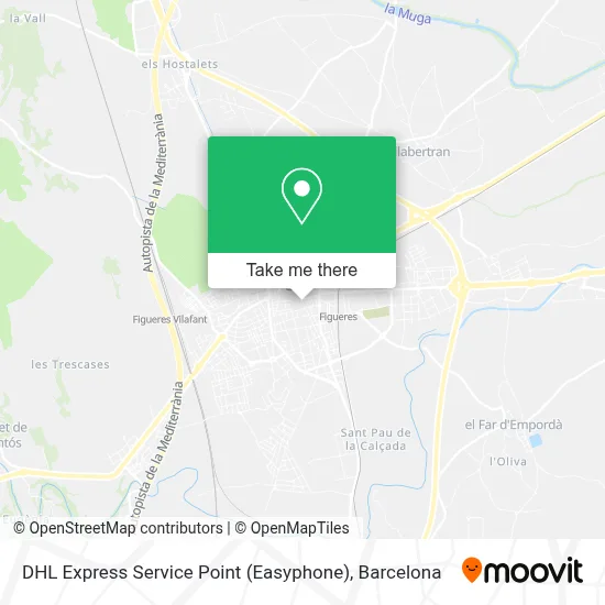 DHL Express Service Point (Easyphone) map