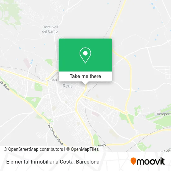 Elemental Inmobiliaria Costa map