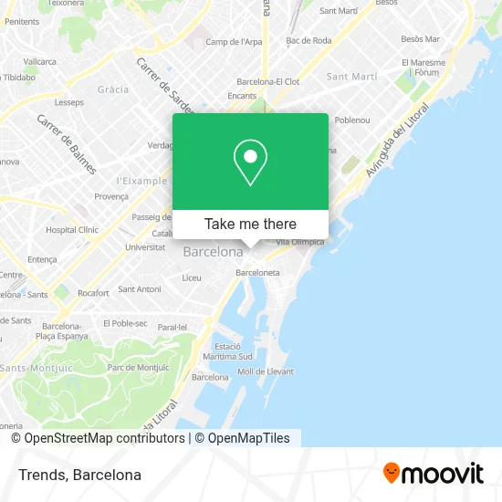 Trends map