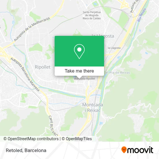 Retoled map
