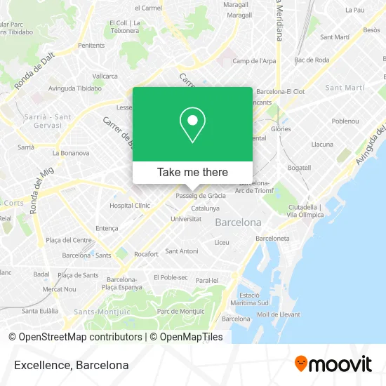 Excellence map