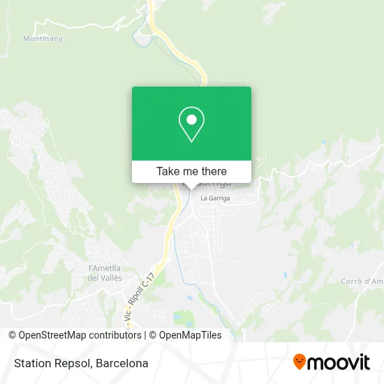 Station Repsol map