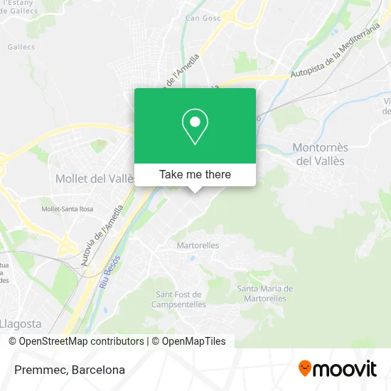 Premmec map