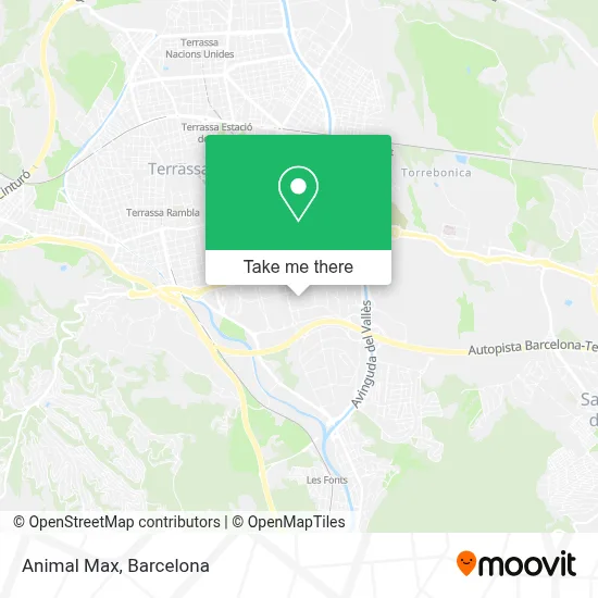 Animal Max map