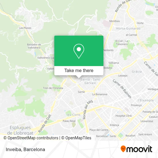Inveiba map
