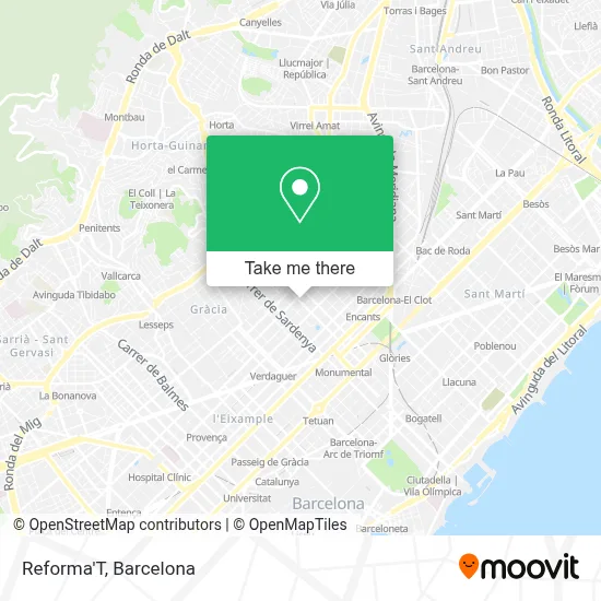 Reforma'T map
