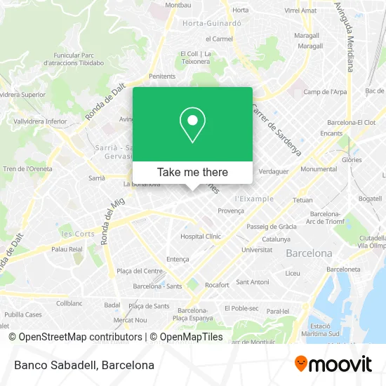 Banco Sabadell map