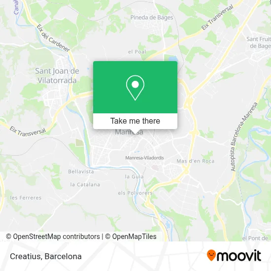Creatius map
