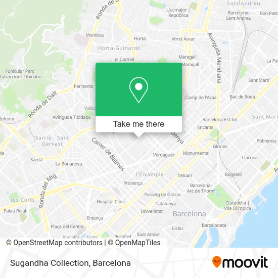 Sugandha Collection map