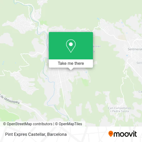 Pint Expres Castellar map