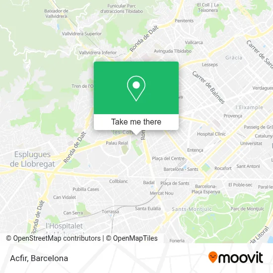 Acfir map