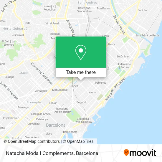 Natacha Moda I Complements map