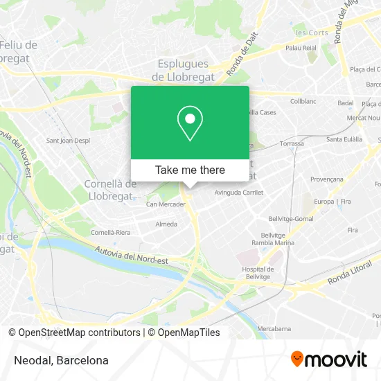 Neodal map