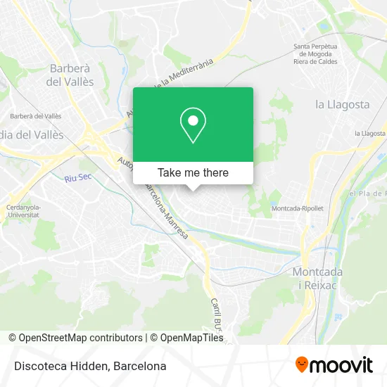 Discoteca Hidden map