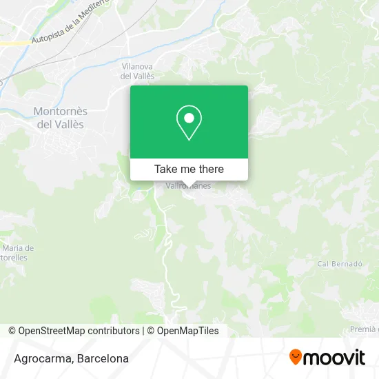 Agrocarma map