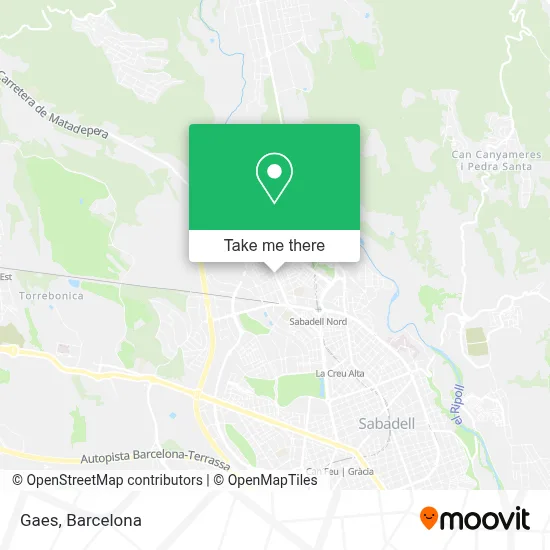 Gaes map