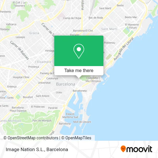 Image Nation S.L. map