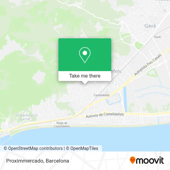 Proximmercado map
