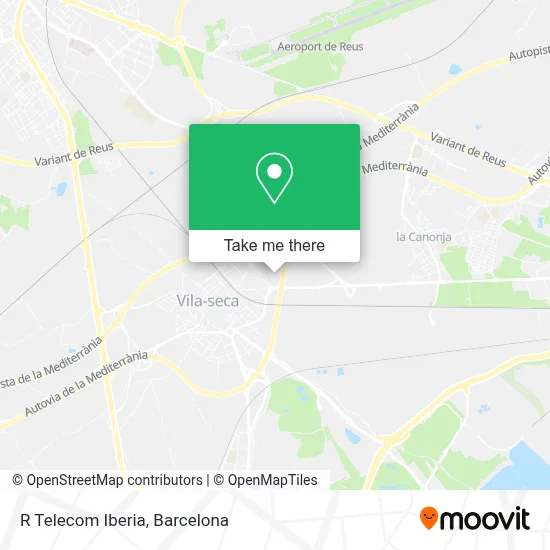 mapa R Telecom Iberia