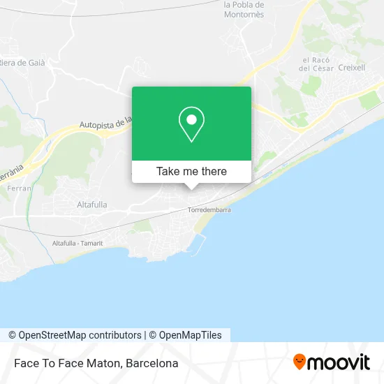 Face To Face Maton map