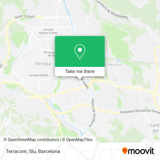 Terracom, Slu map