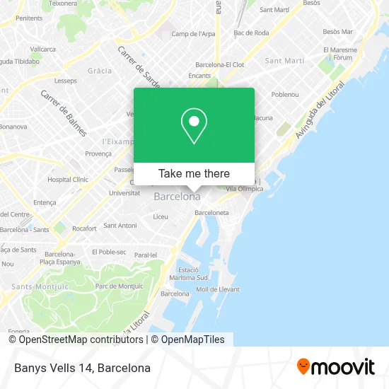 Banys Vells 14 map