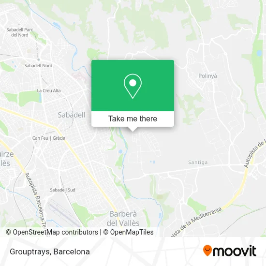 Grouptrays map