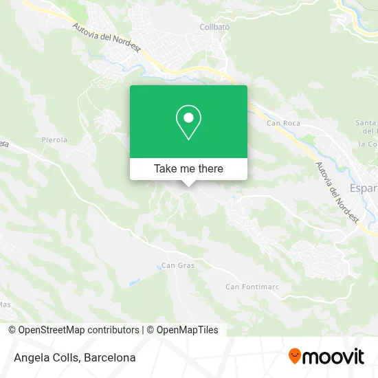 Angela Colls map