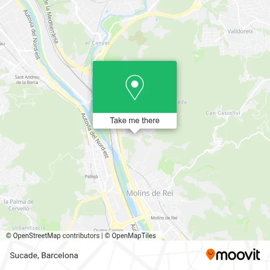 Sucade map