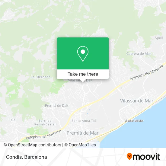 Condis map