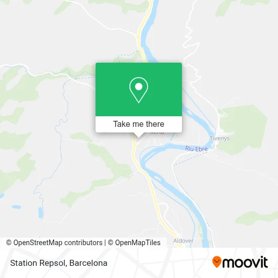 Station Repsol map